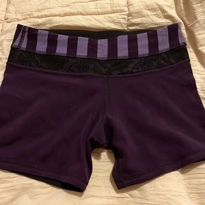 LULULEMON Reversible Purple / Black Shorts